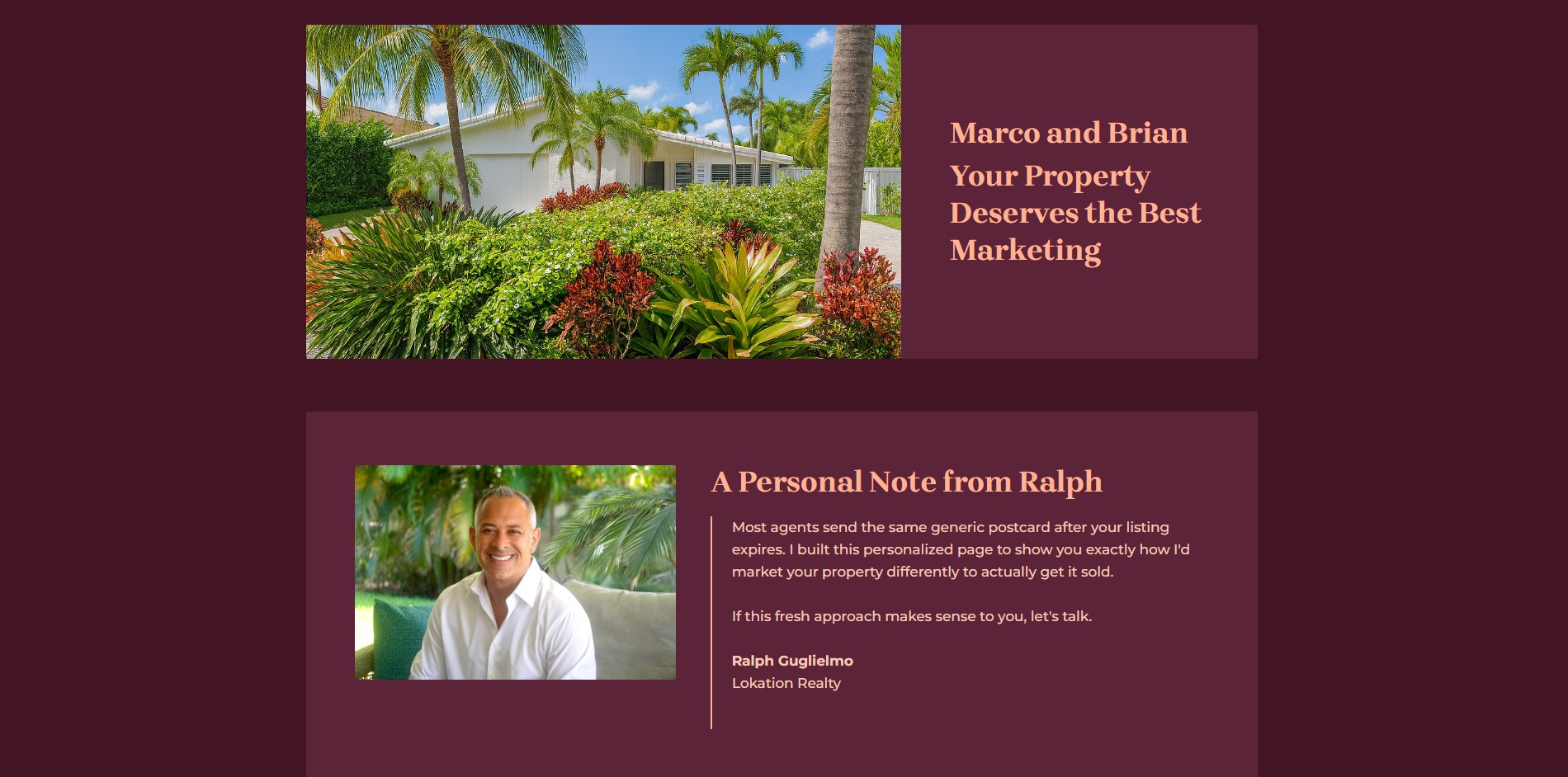 Showcase preview for James B.